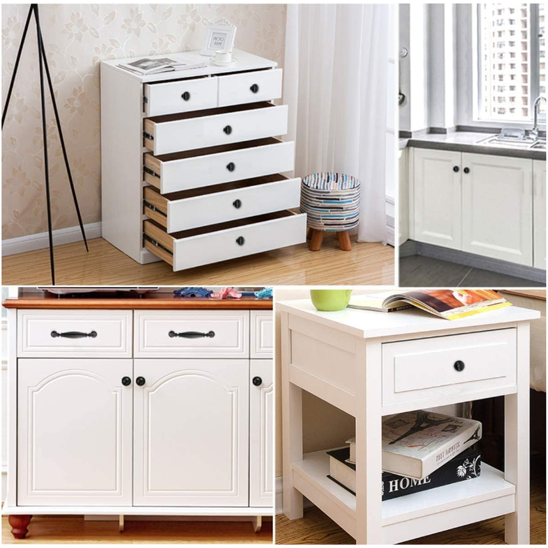 5PCS Aluminum  Kitchen Cupboar - Furniture Joint Hardware recensione e prezzo