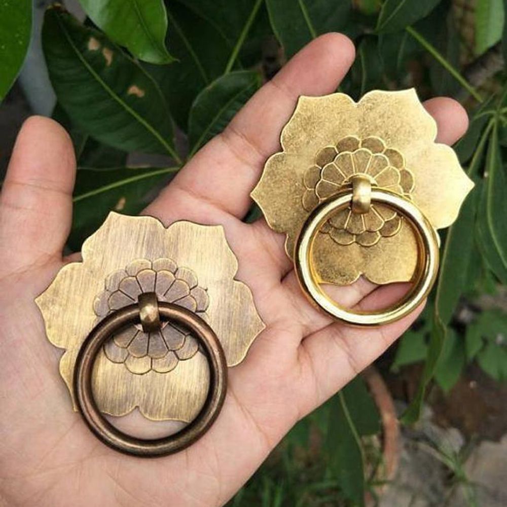 1PC Antique Bronze Brass Drawe - Furniture Hardware Drop Pulls recensione e prezzo