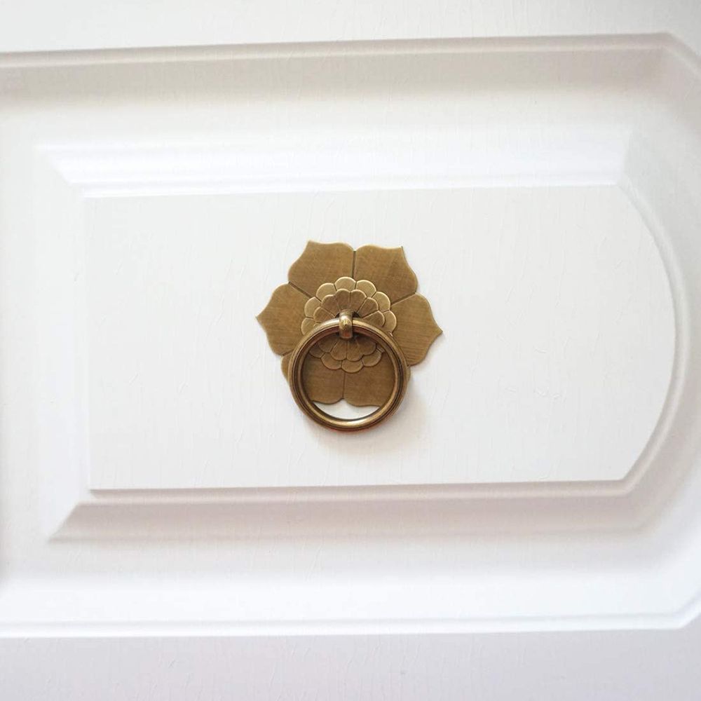 1PC Antique Bronze Brass Drawe - Furniture Hardware Drop Pulls recensione e prezzo