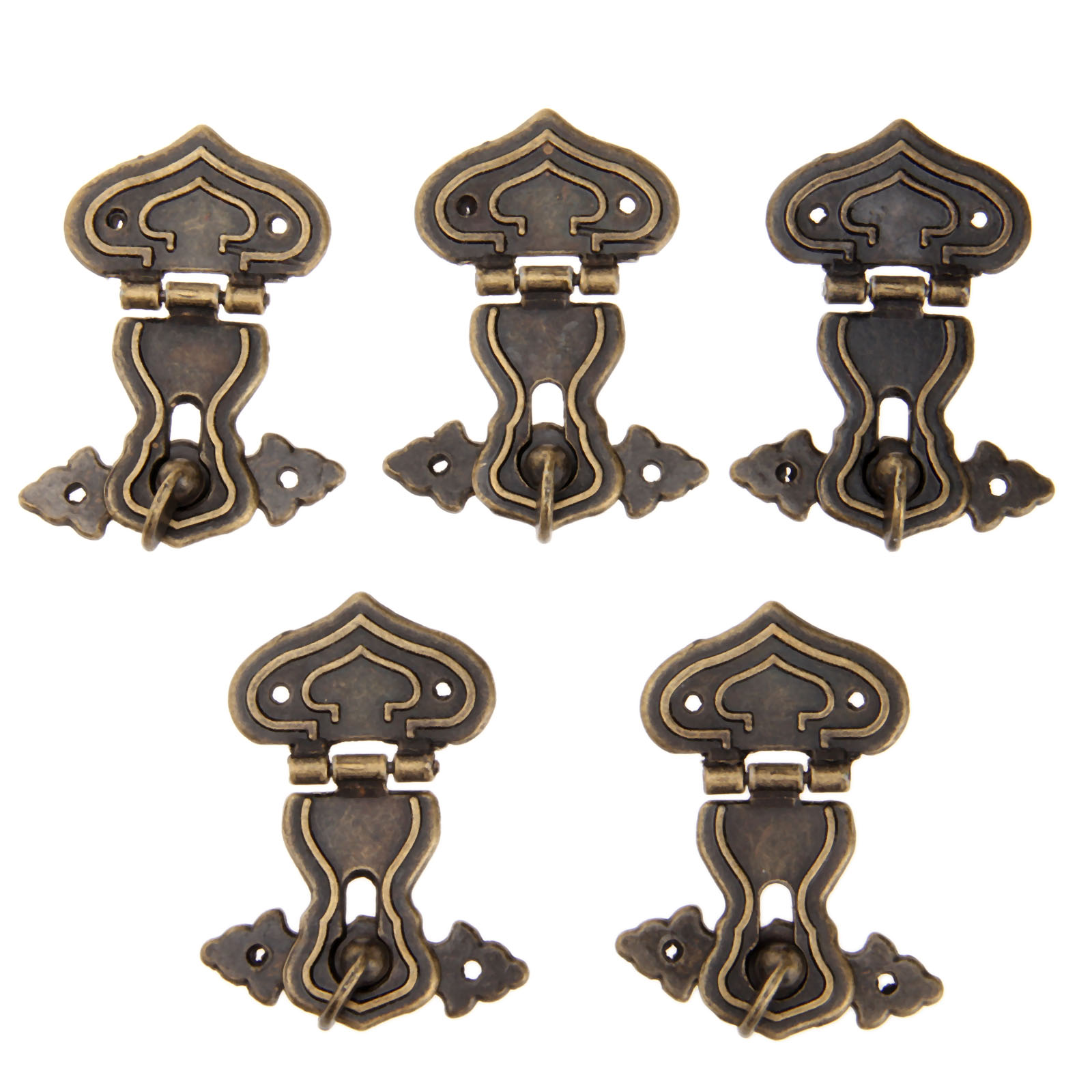 5Pcs 63x47mm Antique Metal Loc - Furniture Hardware Screws recensione e prezzo
