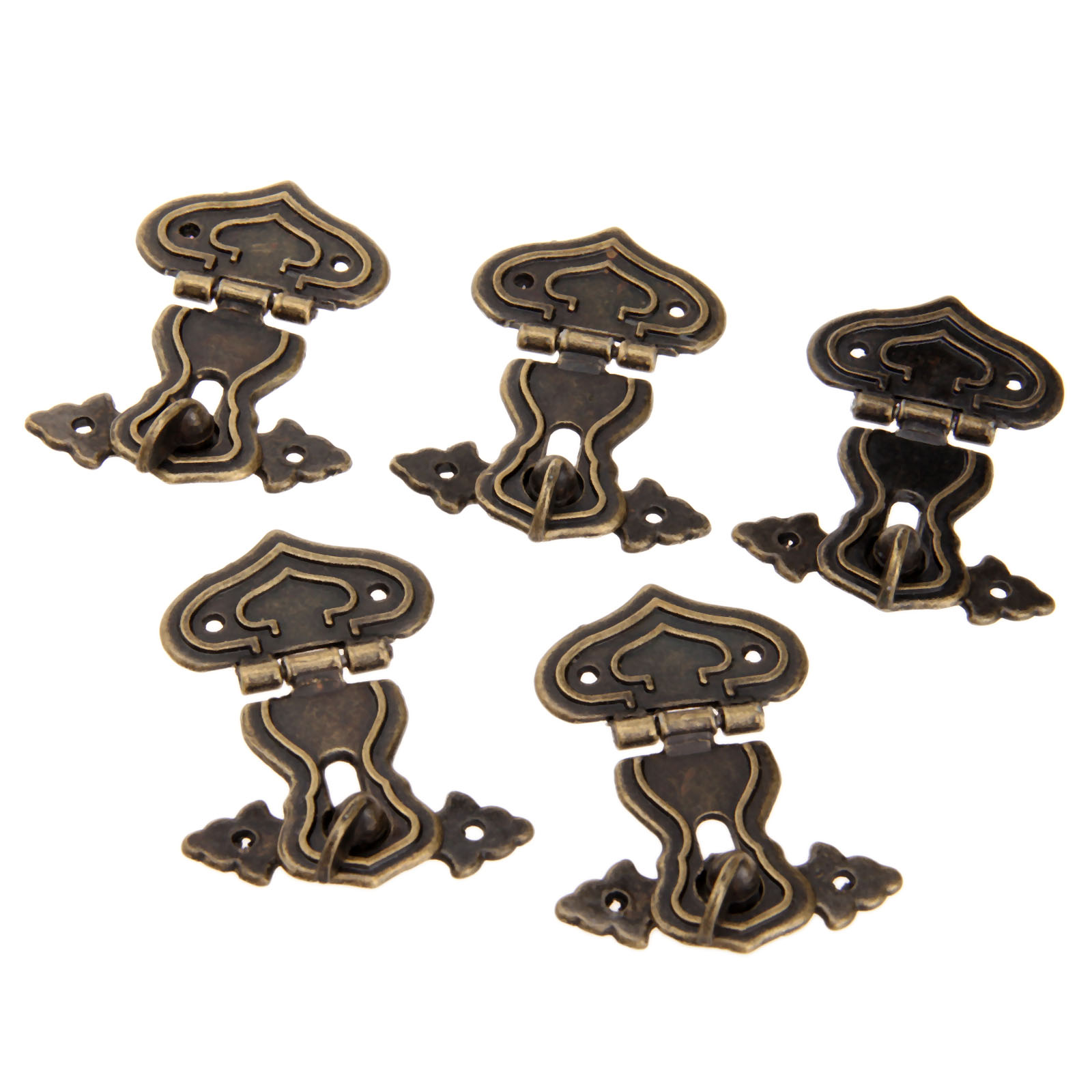 5Pcs 63x47mm Antique Metal Loc - Furniture Hardware Screws recensione e prezzo