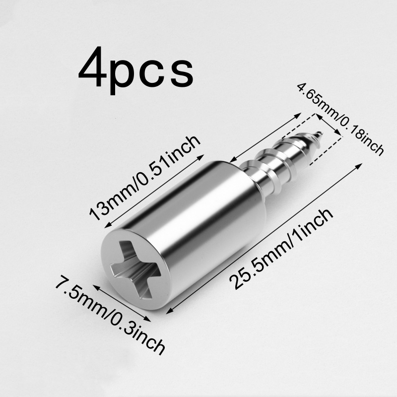 4Pcs Heavy Duty Metal Shelf Su - Shelf Peg Support recensione e prezzo