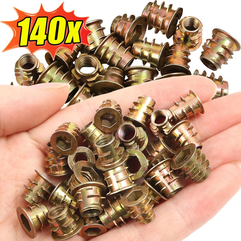 140/70x Hex Socket Threaded In - Furniture Hardware Threaded Inserts recensione e prezzo