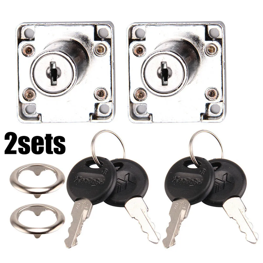 2pcs Steel Cam Drawer Lock Doo - Furniture Hardware Cam Lock recensione e prezzo
