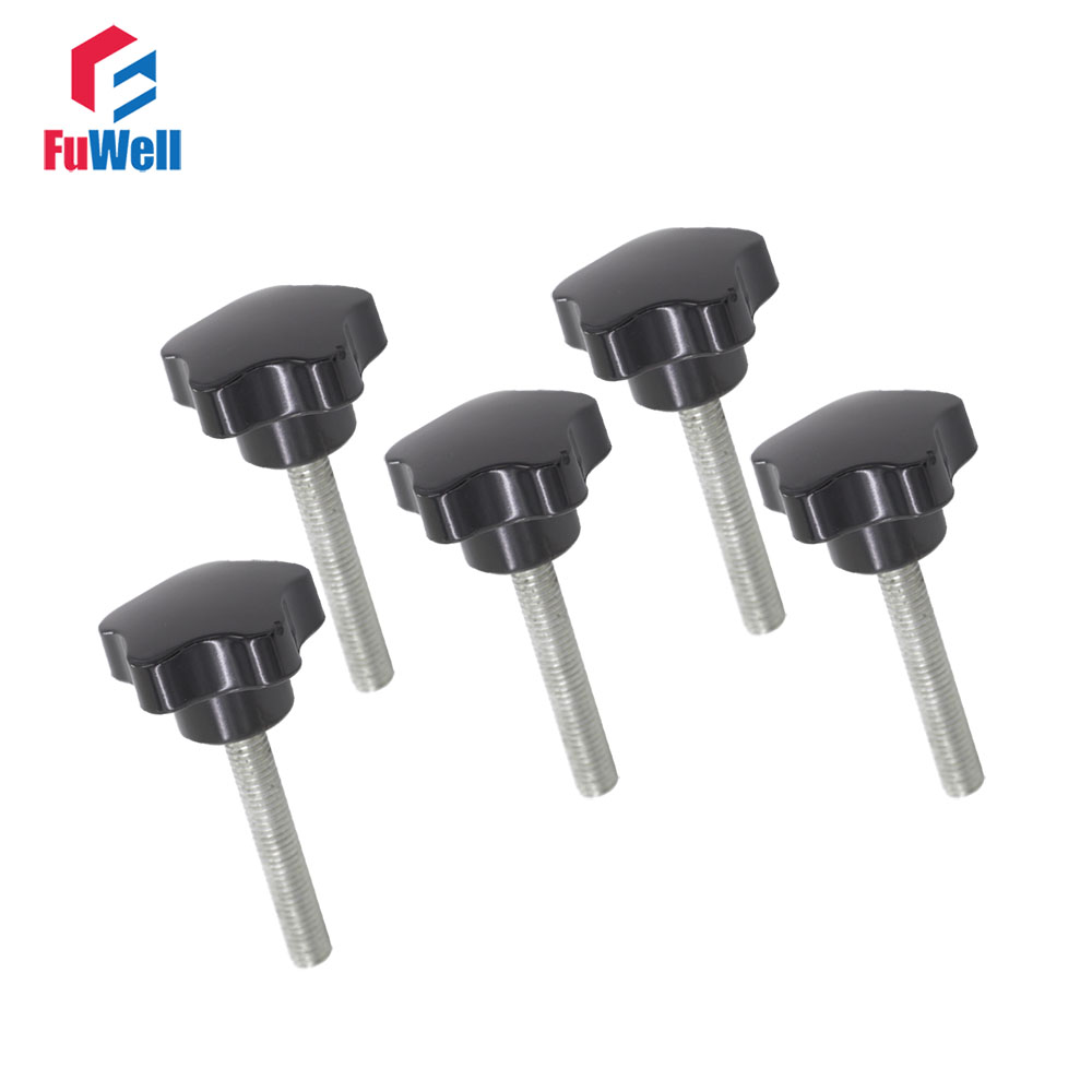 5pcs M6 x 60mm Thread  Star Kn - Furniture Screw Type recensione e prezzo