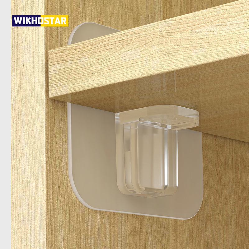 WIKHOSTAR 4/10pcs Adhesive She - Shelf Peg Support recensione e prezzo