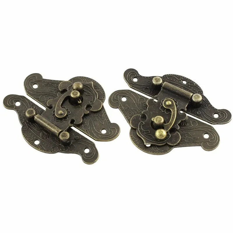5-20pcs Vintage Metal Hasp Lat - Furniture Hardware Screws recensione e prezzo