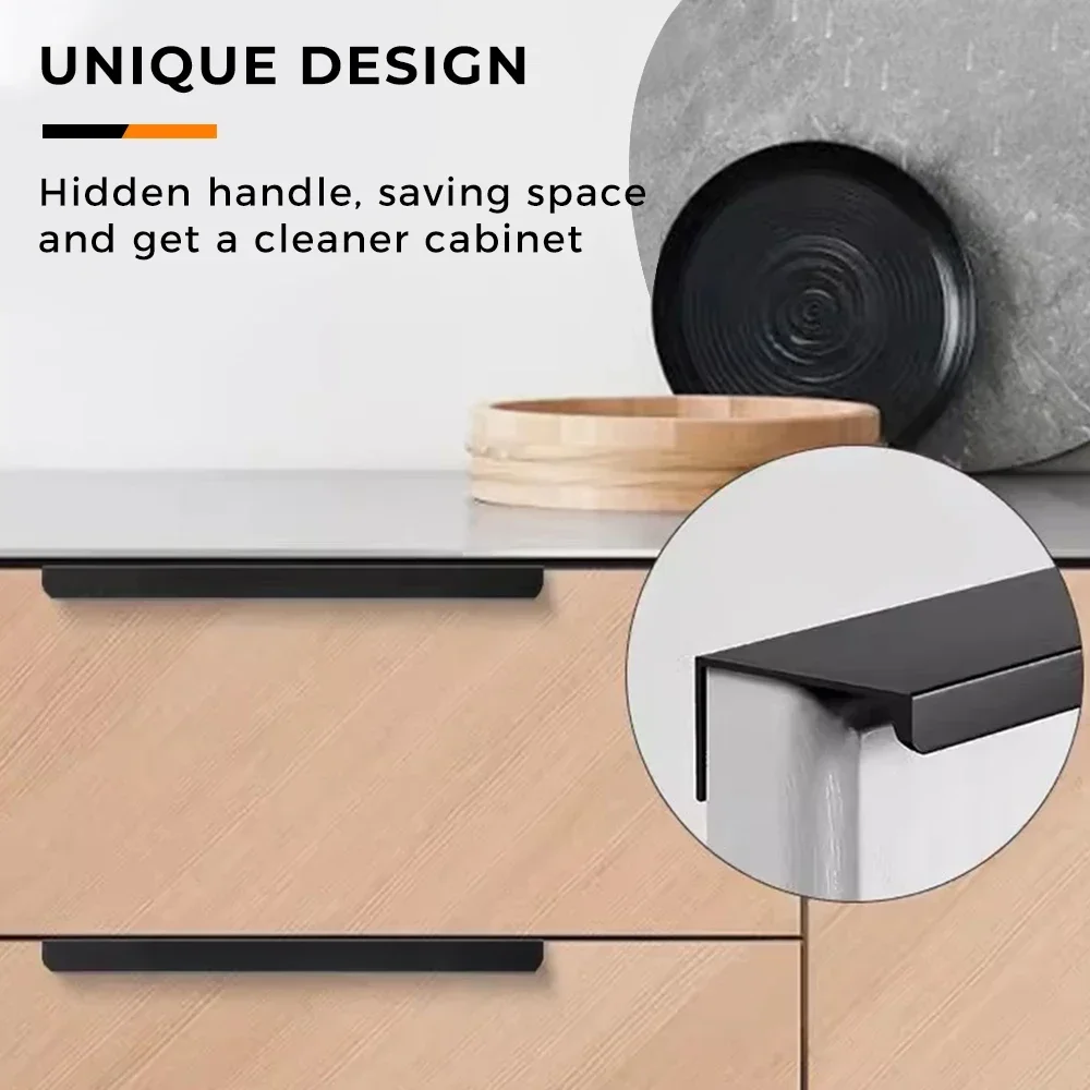 Hidden Furniture Handles Matte - Furniture Hardware Gold recensione e prezzo