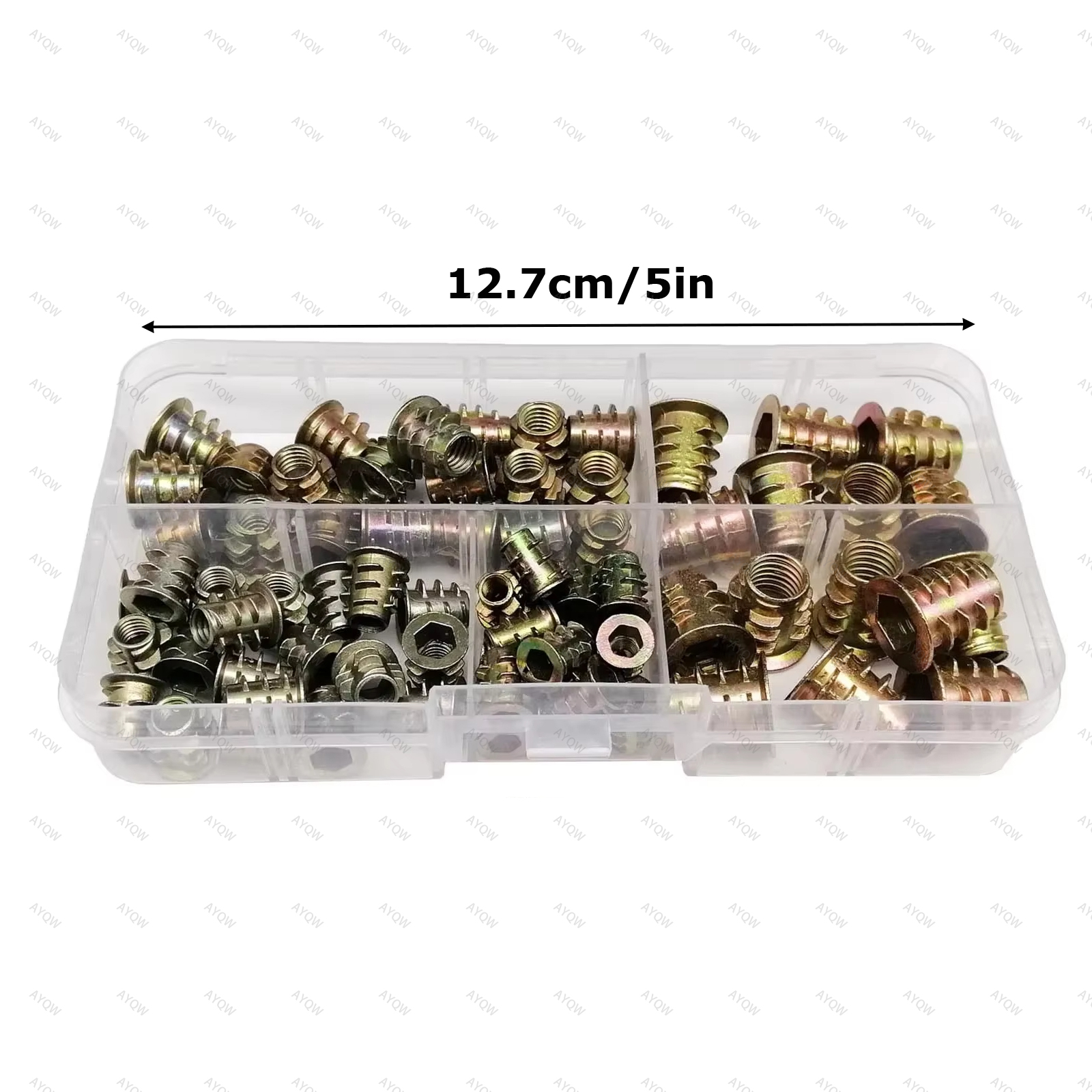 75-Piece M4M5M6M8 Threaded Ins - Furniture Hardware Threaded Inserts recensione e prezzo