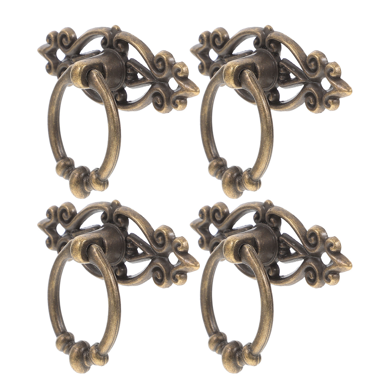 4pcs Antique Cabinet Pulls Dra - Furniture Hardware Drop Pulls recensione e prezzo