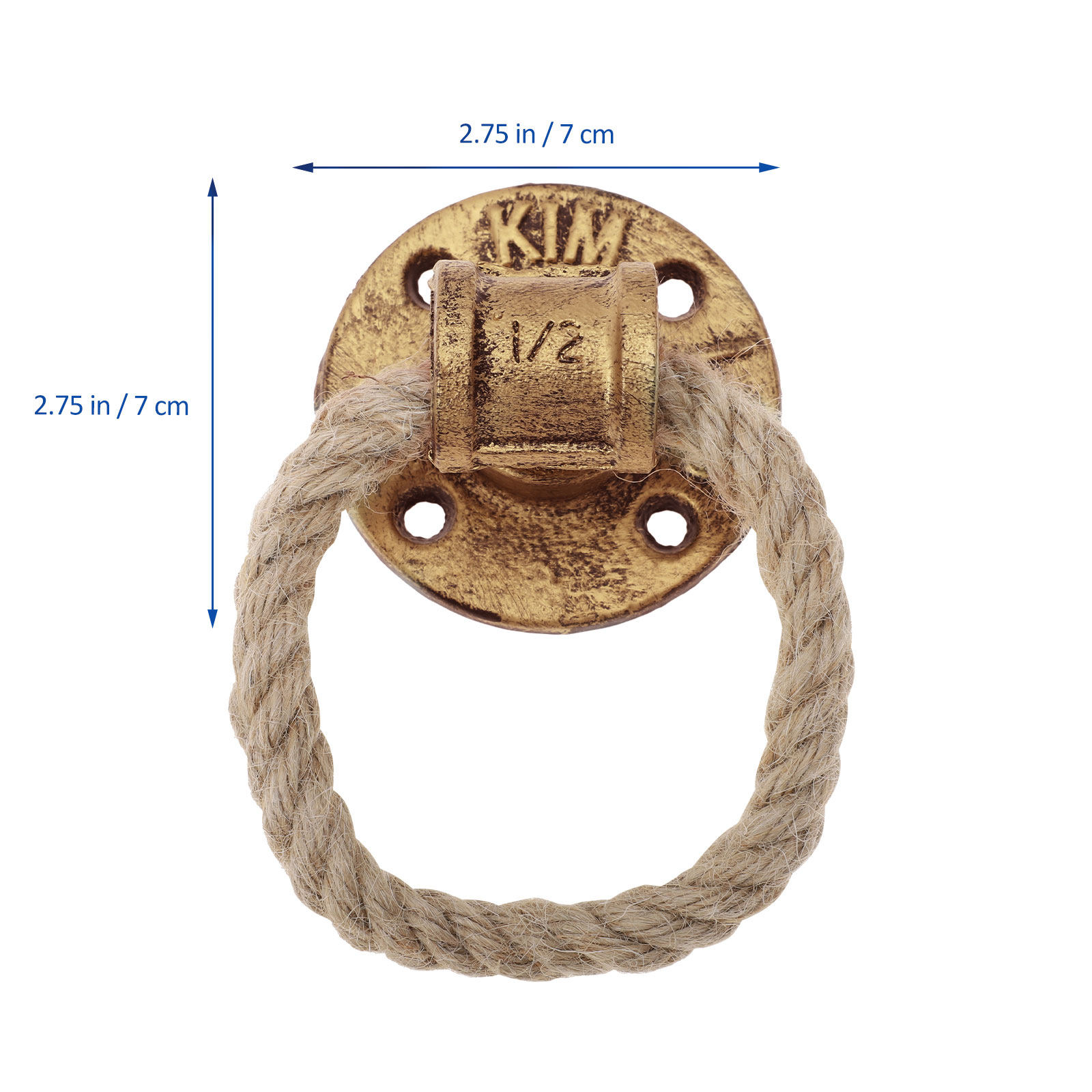 Rustic Rope Pull Handle Vintag - Furniture Hardware Drop Pulls recensione e prezzo