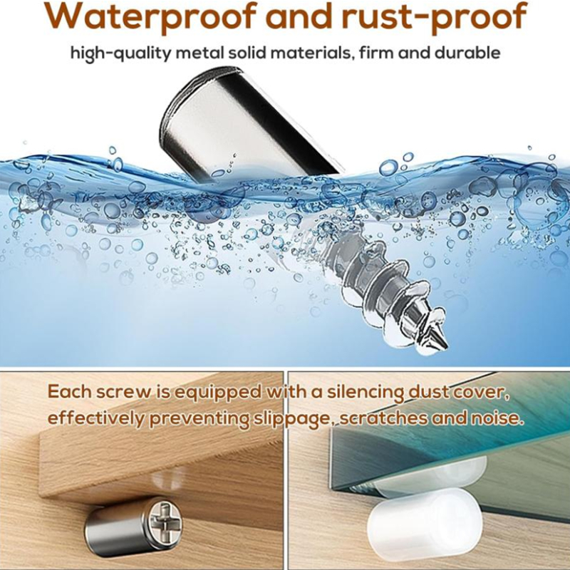 New 100-10PCS Self Tapping Scr - Shelf Peg Support recensione e prezzo